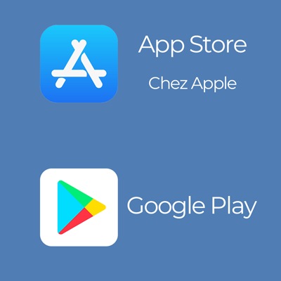 Les applications sur téléphone